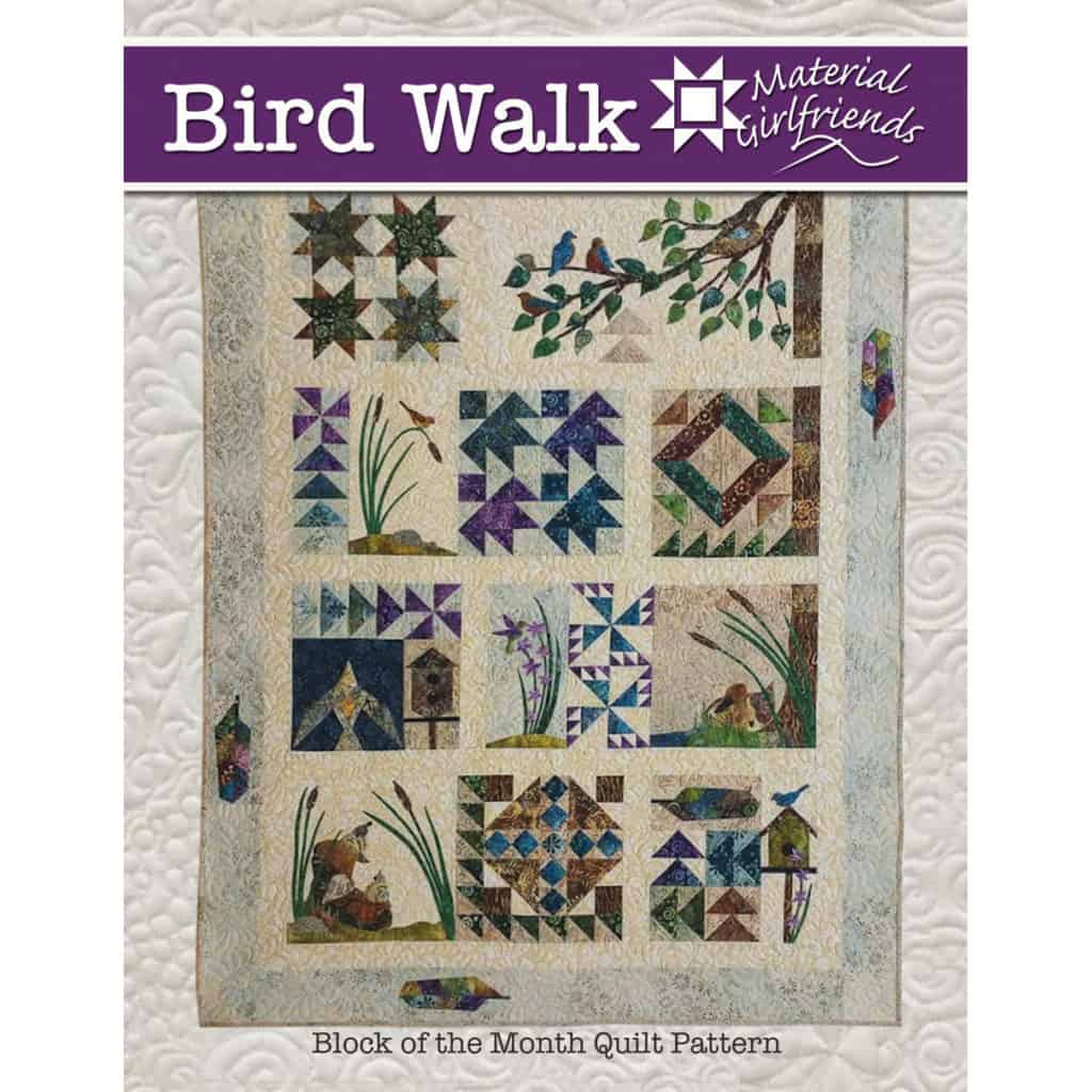 Bird Walk BOM Quilt Pattern Cover