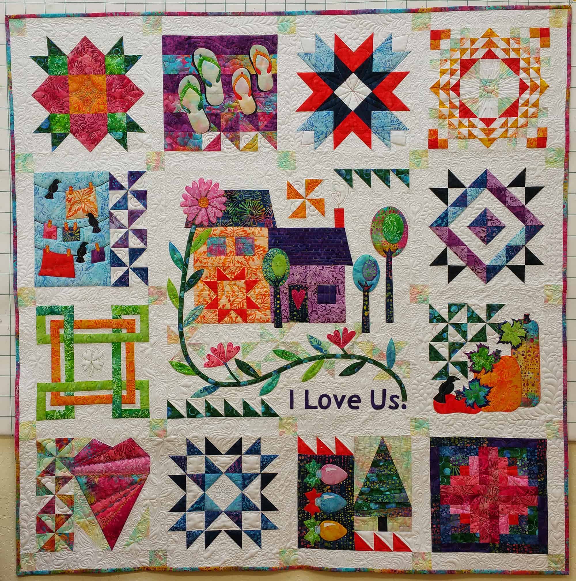 Plus quilt pattern  For The Love Of George