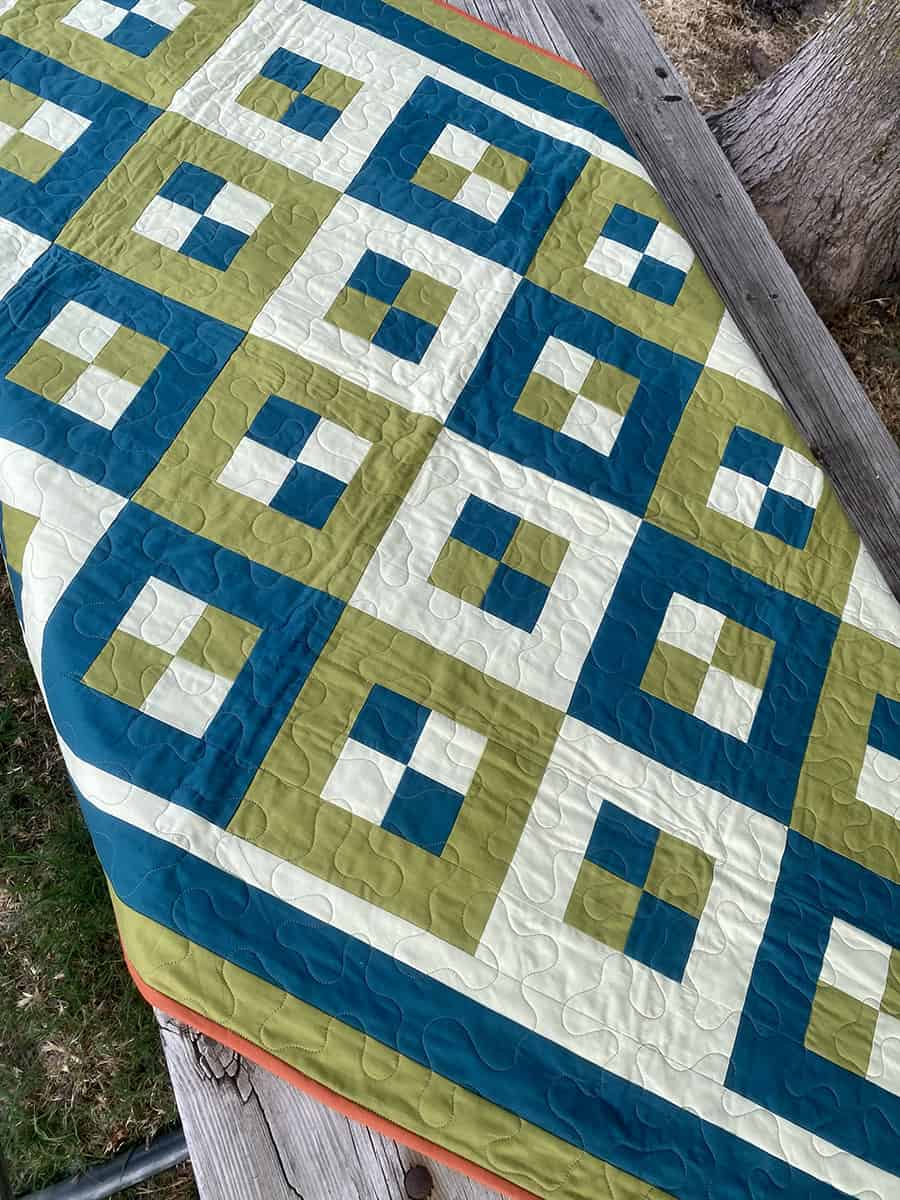 Beginner quilt pattern: make this quilt in one day. - Pieced Brain